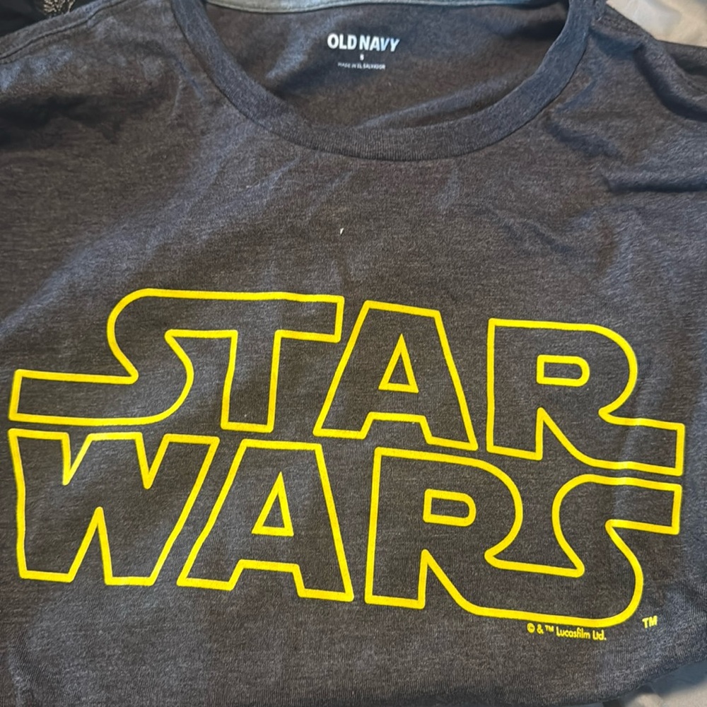 Mens Star Wars and Disney t shirts